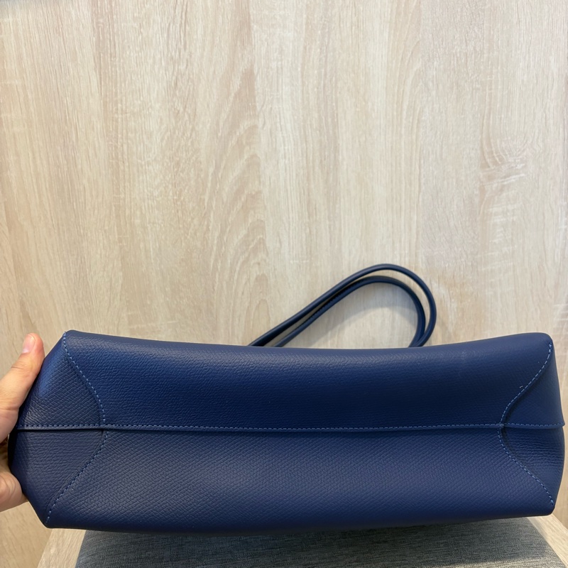 Longchamp 真皮托特包-3