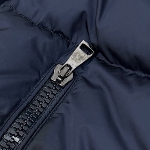 MONCHER NESEA GIUBBOTTO 深藍 藏青 荷葉邊 羽絨 羽絨外套 防風外套 夾克 外套-18