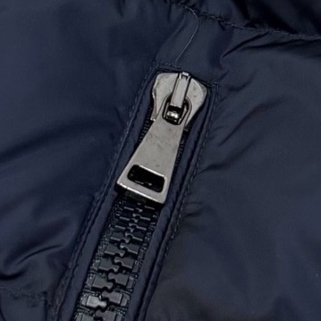 MONCHER NESEA GIUBBOTTO 深藍 藏青 荷葉邊 羽絨 羽絨外套 防風外套 夾克 外套-19