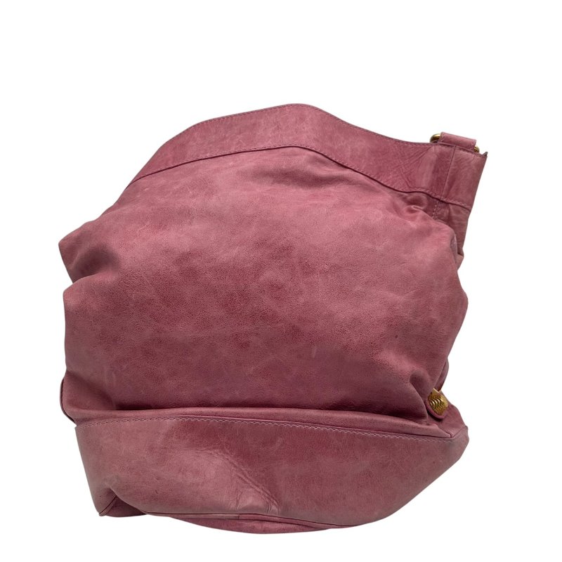 【美收精品】Balenciaga 巴黎世家粉色 機車包 C-349【隔月月中將轉賣至日本 上架期限30天】-1