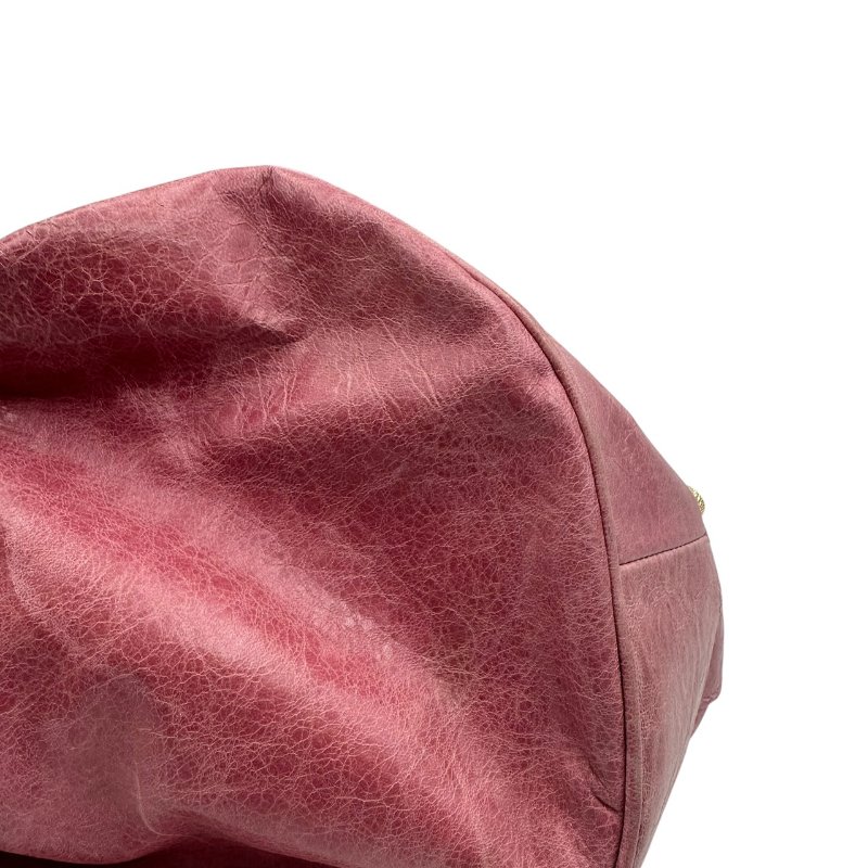 【美收精品】Balenciaga 巴黎世家粉色 機車包 C-349【隔月月中將轉賣至日本 上架期限30天】-2