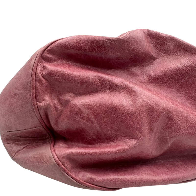 【美收精品】Balenciaga 巴黎世家粉色 機車包 C-349【隔月月中將轉賣至日本 上架期限30天】-4