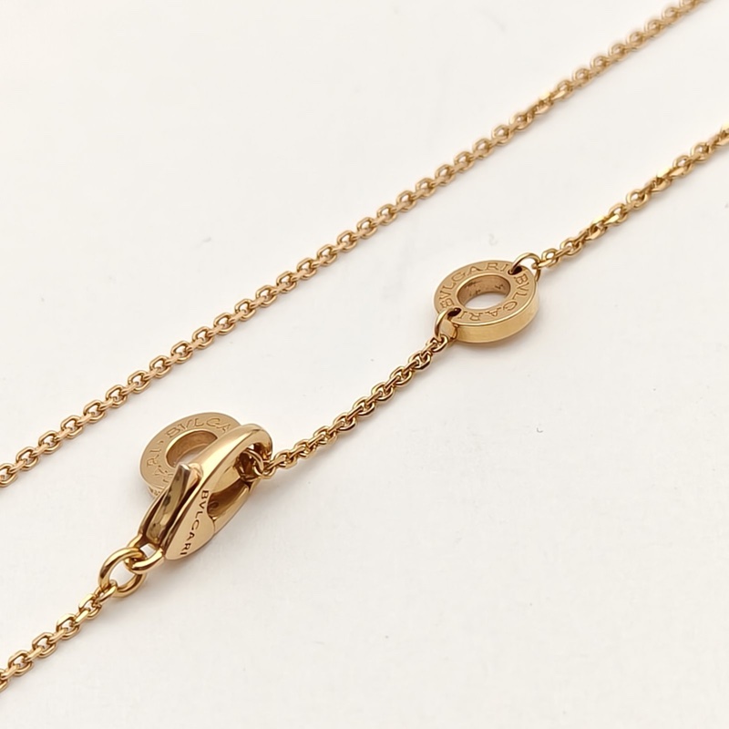 BVLGARI DIVASDREAM滿鑽扇子項鏈18K玫瑰金/鑽石-3