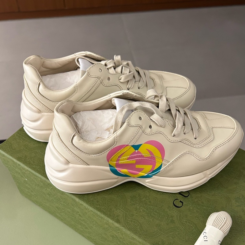 僅試穿過  Gucci 古馳 運動鞋 37.5碼 附件：盒+塵袋-1