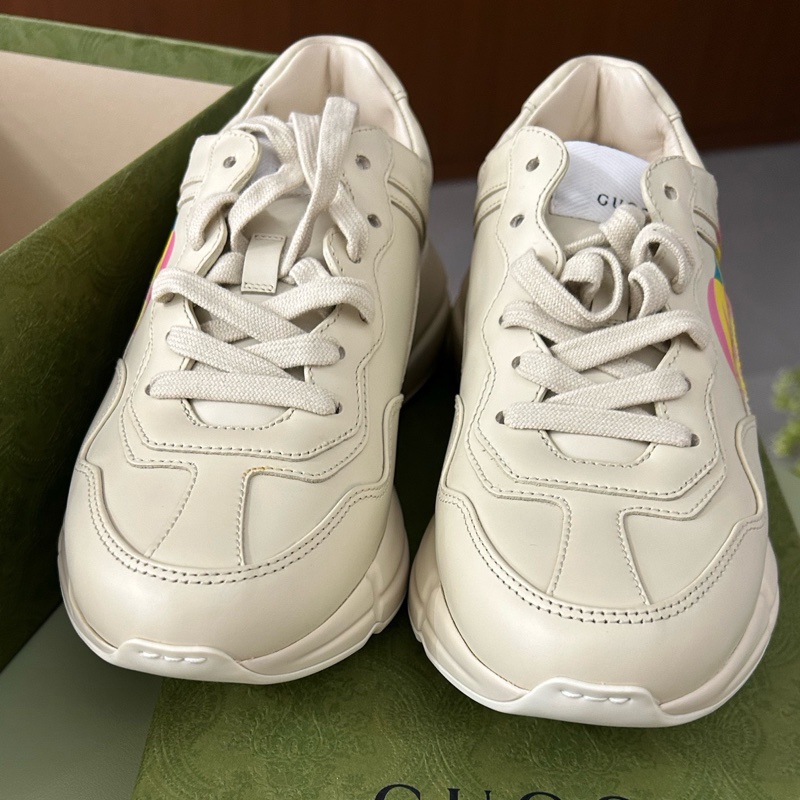 僅試穿過  Gucci 古馳 運動鞋 37.5碼 附件：盒+塵袋-2