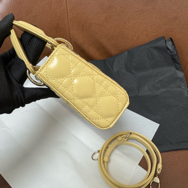99新 迪奧/Dior 戴妃超迷你 23 年編碼 附件：塵袋-2