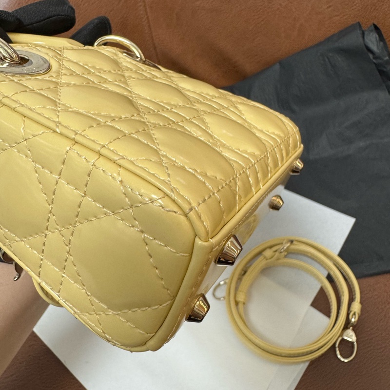 99新 迪奧/Dior 戴妃超迷你 23 年編碼 附件：塵袋-4