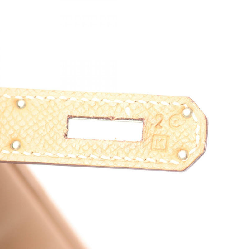 淺棕色 Epsom牛皮 Haut a Courroies HAC 32 手提包 □K刻 銀扣【HERMES 愛馬仕】-4