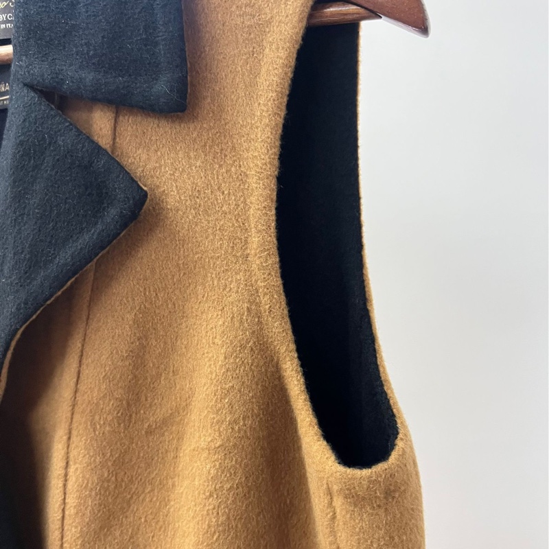 loro piana 駱馬 小羊絨外套 長馬甲 vicuna and baby cashmere-3