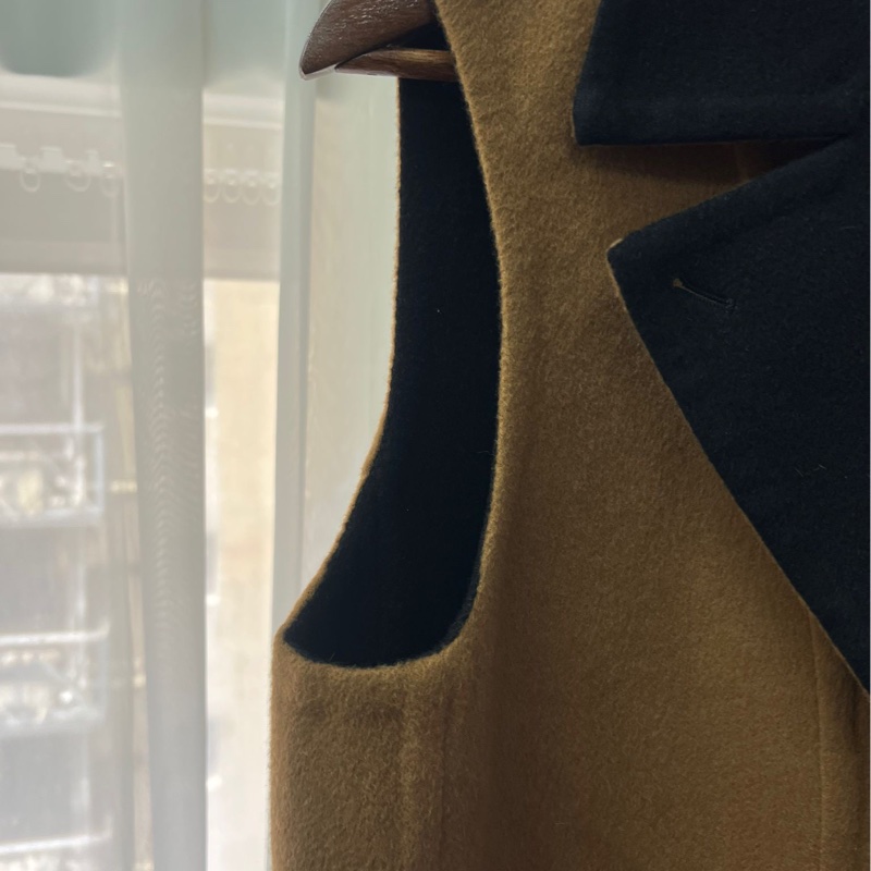 loro piana 駱馬 小羊絨外套 長馬甲 vicuna and baby cashmere-4