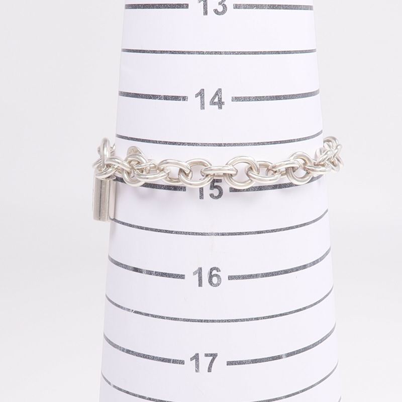 TIFFANY＆CO 925純銀Bracelet手鏈-9
