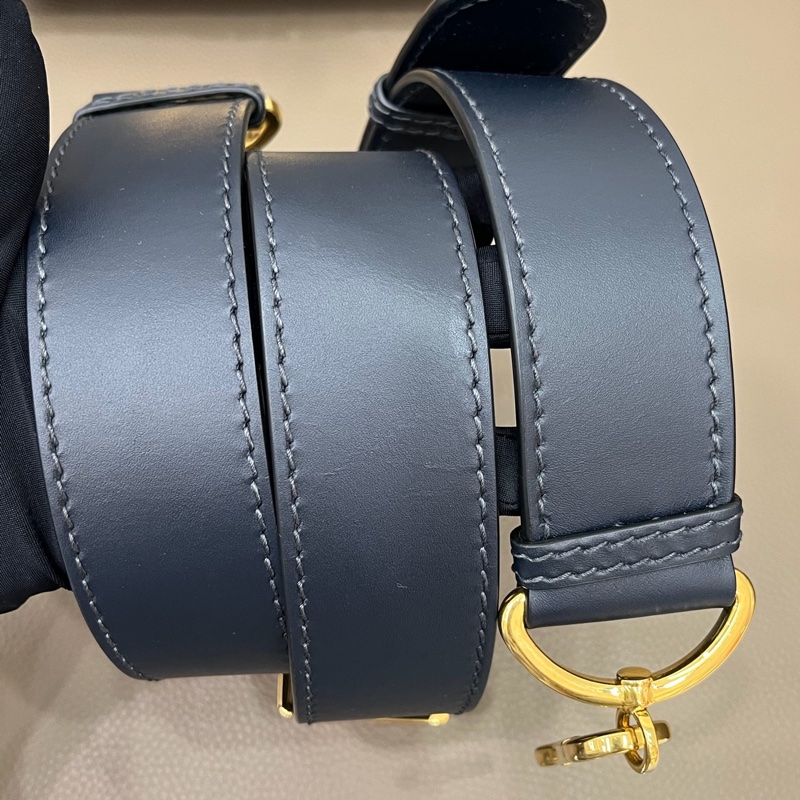 迪奧/Dior  藍色 Oblique 印花 17.5 x 11.5 x 5釐米-6