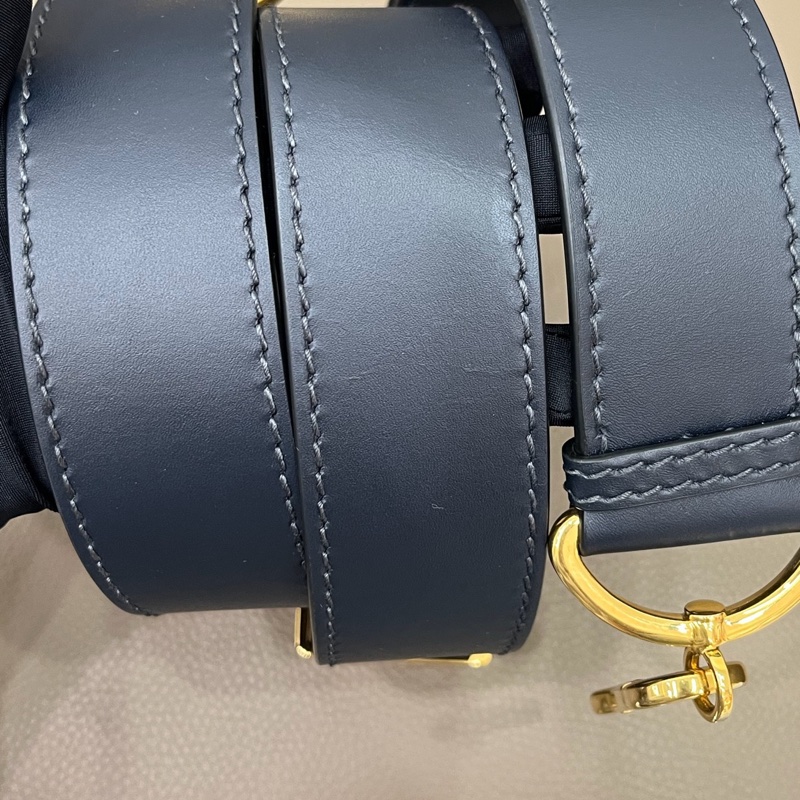 迪奧/Dior  藍色 Oblique 印花 17.5 x 11.5 x 5釐米-7