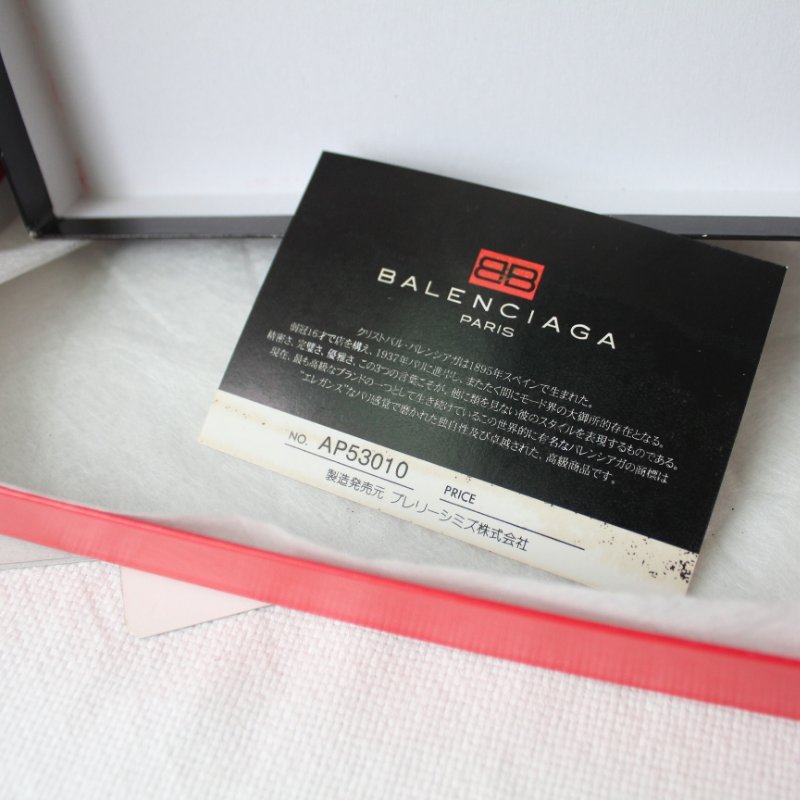 /庫存新品/Balenciaga巴黎世家棕色牛皮古董長夾-10