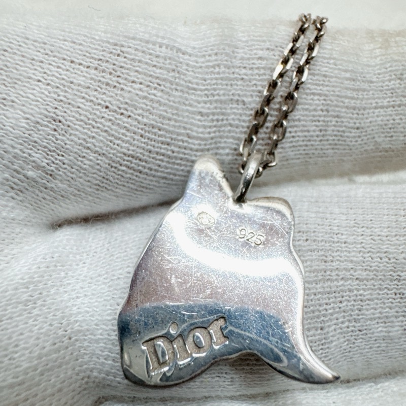 二手正品Dior迪奧限定美人魚珐瑯系列項鍊 Dior項鍊 Dior頸鏈 Dior配件-9