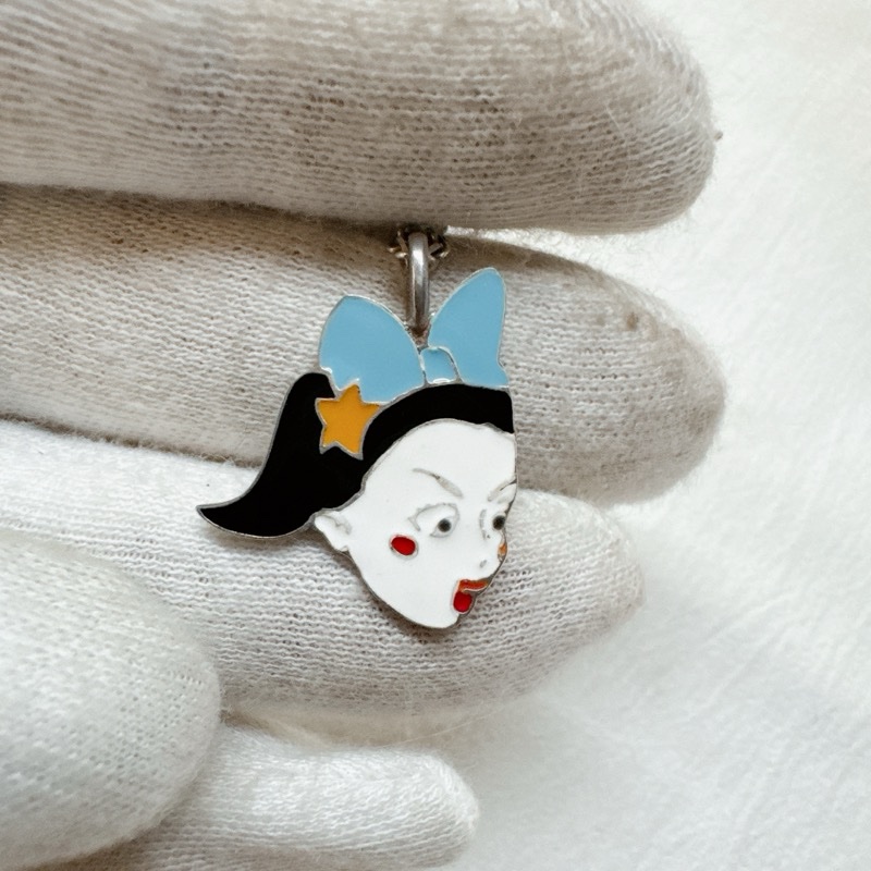 二手正品Dior迪奧限定美人魚珐瑯系列項鍊 Dior項鍊 Dior頸鏈 Dior配件-10