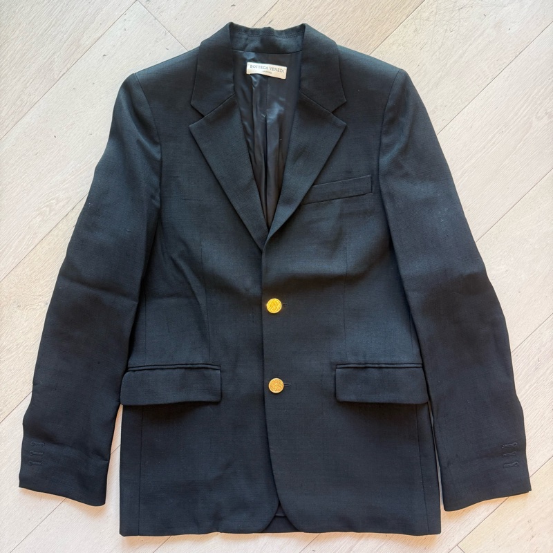 Bottega Veneta 👍🏻 Black Blazer 100%Real, 90%New, size 36-0