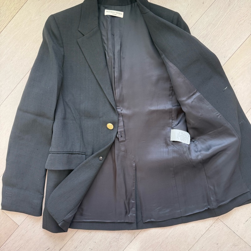 Bottega Veneta 👍🏻 Black Blazer 100%Real, 90%New, size 36-4