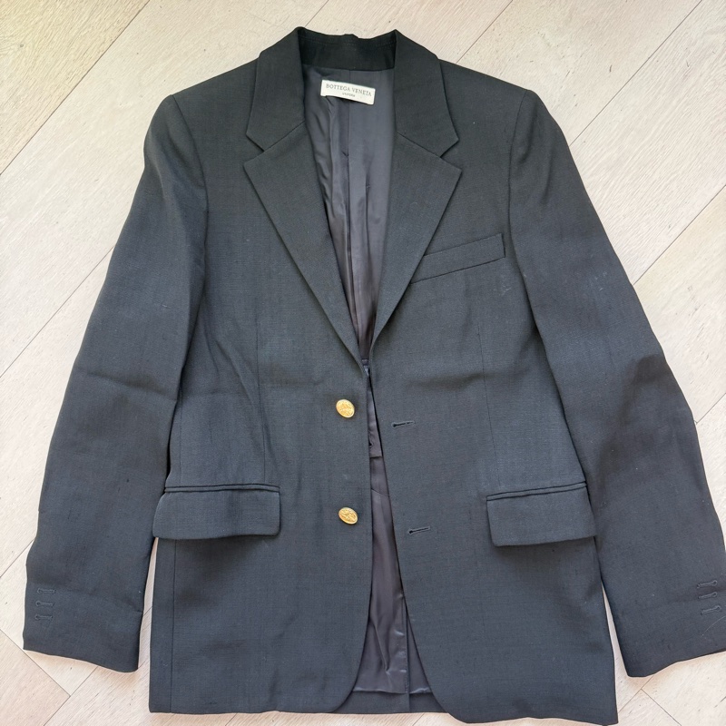 Bottega Veneta 👍🏻 Black Blazer 100%Real, 90%New, size 36-5