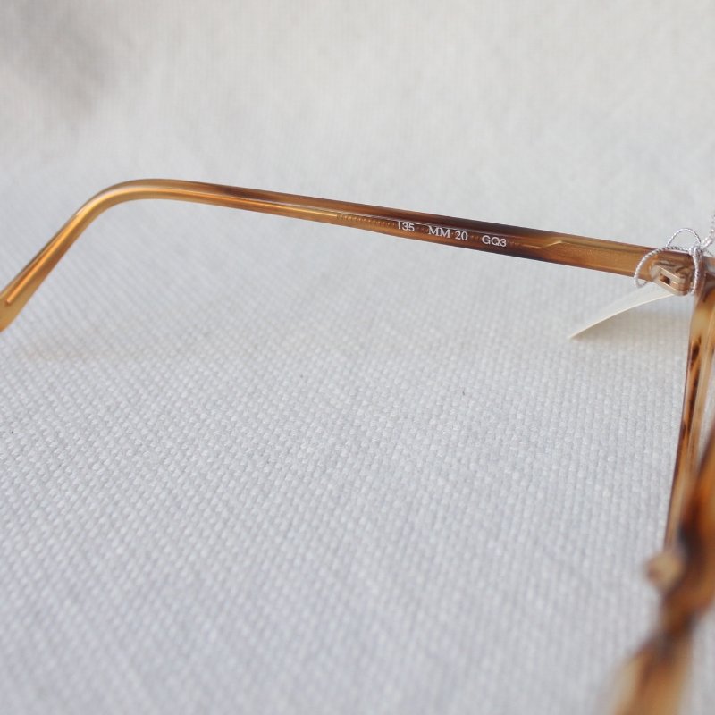 /庫存新品/Max Mara琥珀木紋古董眼鏡-6