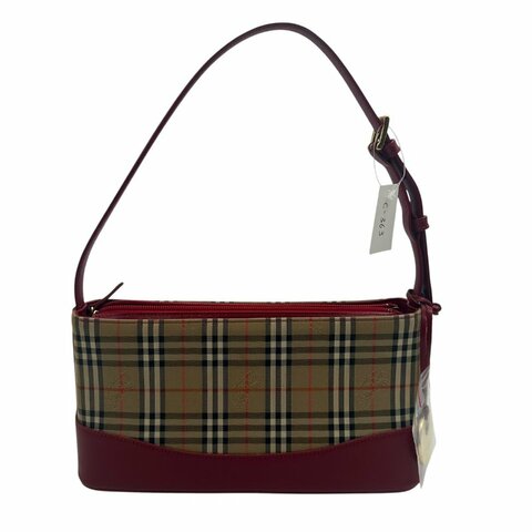 【美收精品】【美收精品】BURBERRY 格紋手提包 C-363【隔月月中將轉賣至日本 上架期限30天