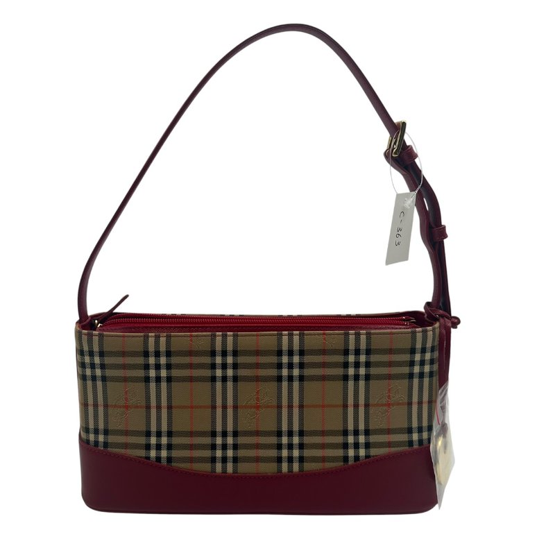 【美收精品】【美收精品】BURBERRY 格紋手提包 C-363【隔月月中將轉賣至日本 上架期限30天-0