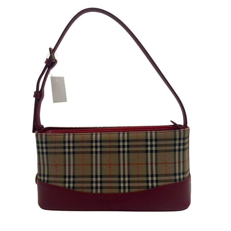 【美收精品】【美收精品】BURBERRY 格紋手提包 C-363【隔月月中將轉賣至日本 上架期限30天-2