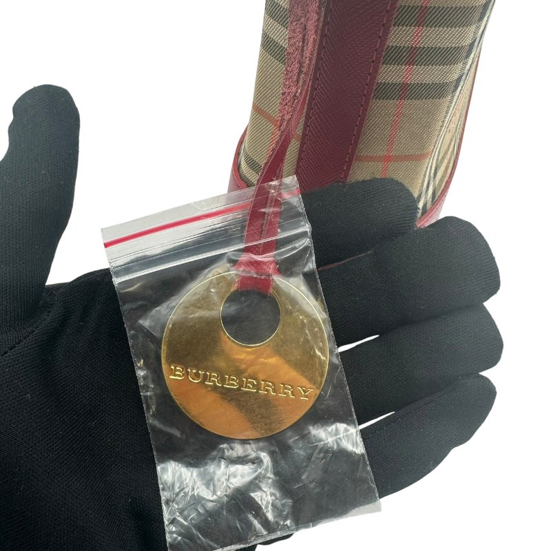 【美收精品】【美收精品】BURBERRY 格紋手提包 C-363【隔月月中將轉賣至日本 上架期限30天-10