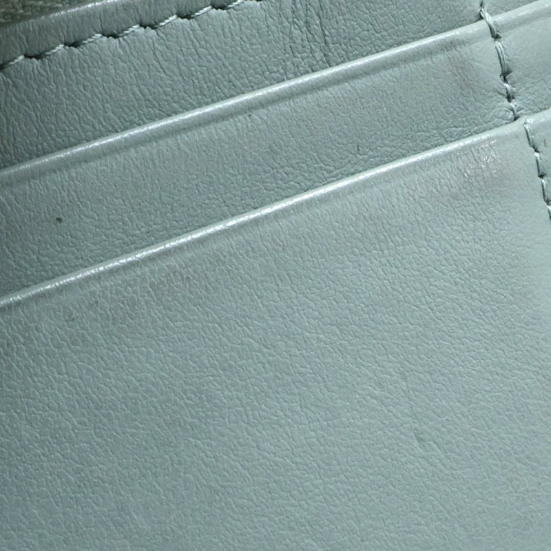 灰色牛皮 扣式 短夾【CHANEL 香奈兒】 AP1928-12