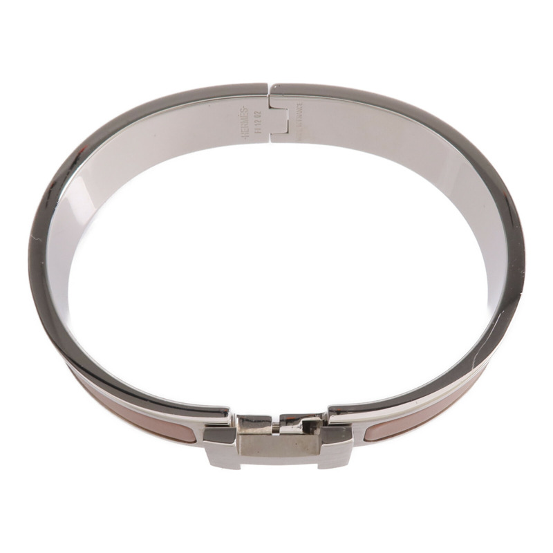 HERMES 金屬/琺瑯Clic HH Bracelet手鐲-3