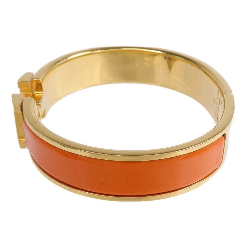 HERMES 金屬/琺瑯Clic-H手鐲-1