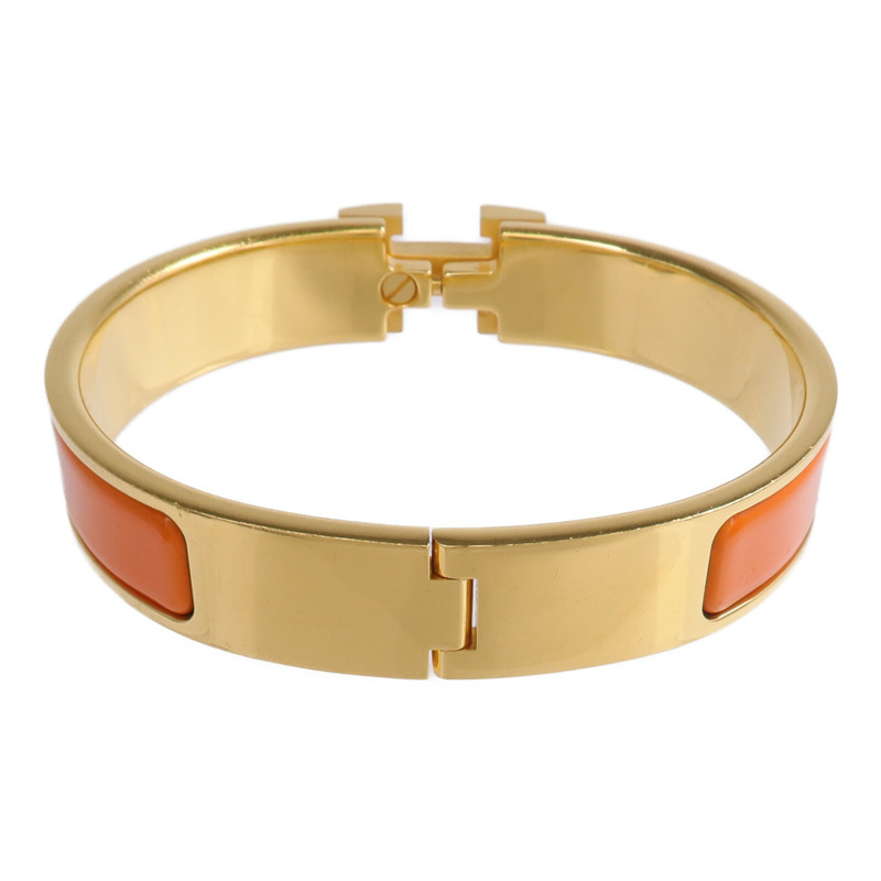 HERMES 金屬/琺瑯Clic-H手鐲-2