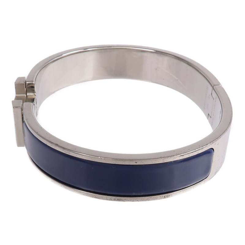 HERMES 金屬/琺瑯Clic H Bracelet手鐲-1