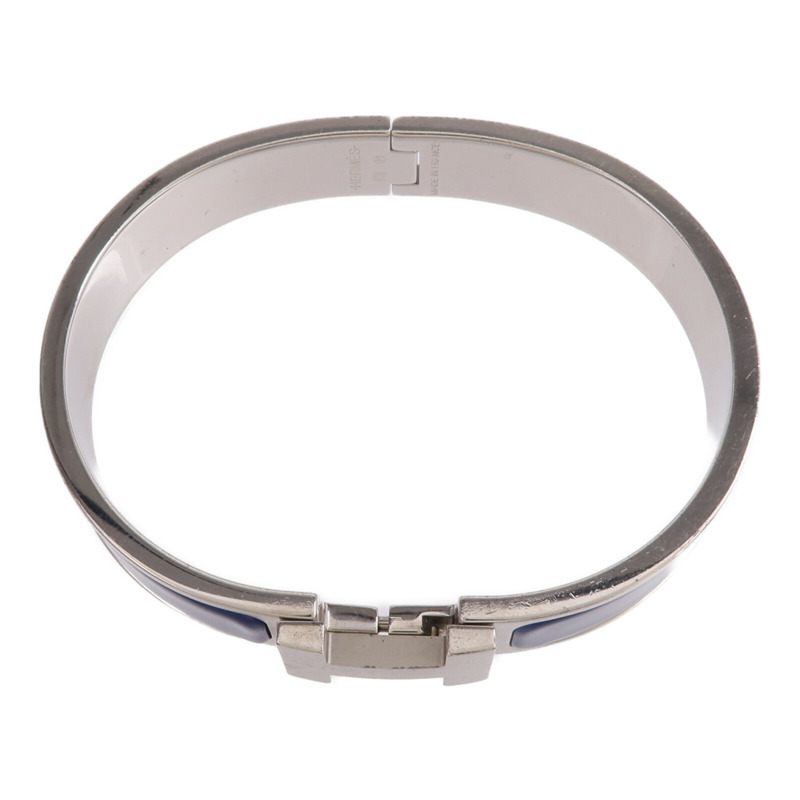 HERMES 金屬/琺瑯Clic H Bracelet手鐲-3