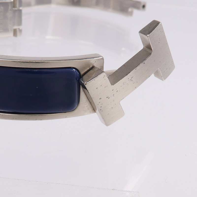 HERMES 金屬/琺瑯Clic H Bracelet手鐲-8