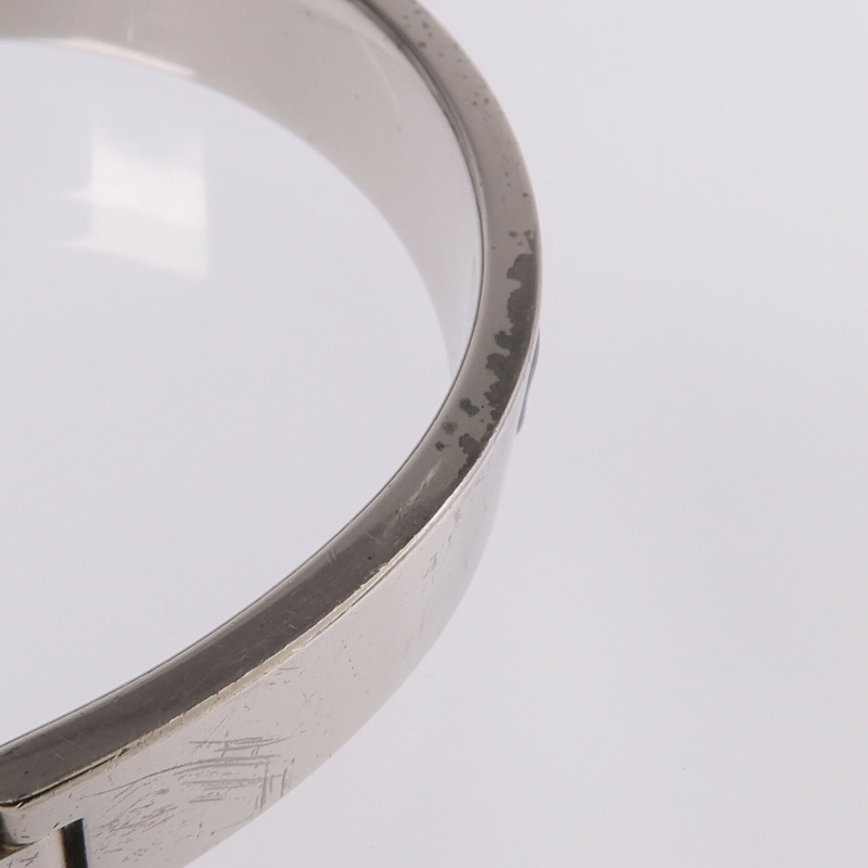 HERMES 金屬/琺瑯Clic H Bracelet手鐲-10
