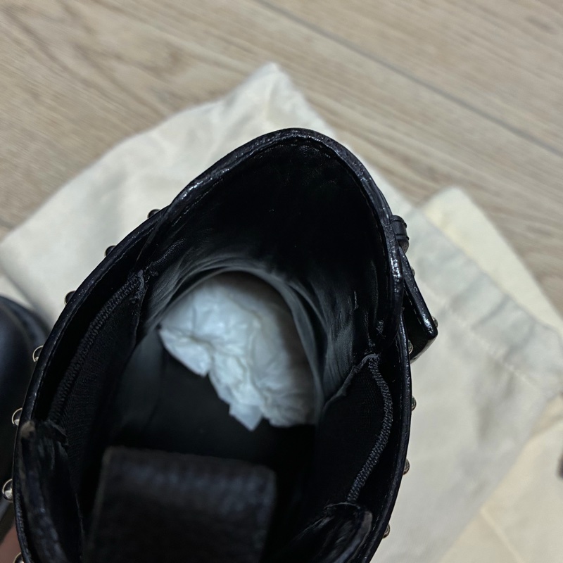 LOUIS VUITTON 粒面小牛皮Monogram Discovery平底踝靴-16