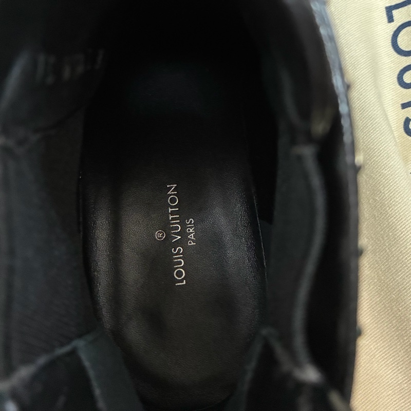 LOUIS VUITTON 粒面小牛皮Monogram Discovery平底踝靴-20