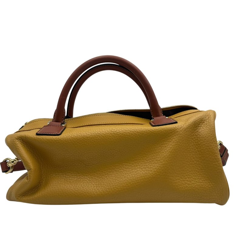 【美收精品】LOEWE 黃手提包 C-409【隔月月中將轉賣至日本 上架期限30天】-2