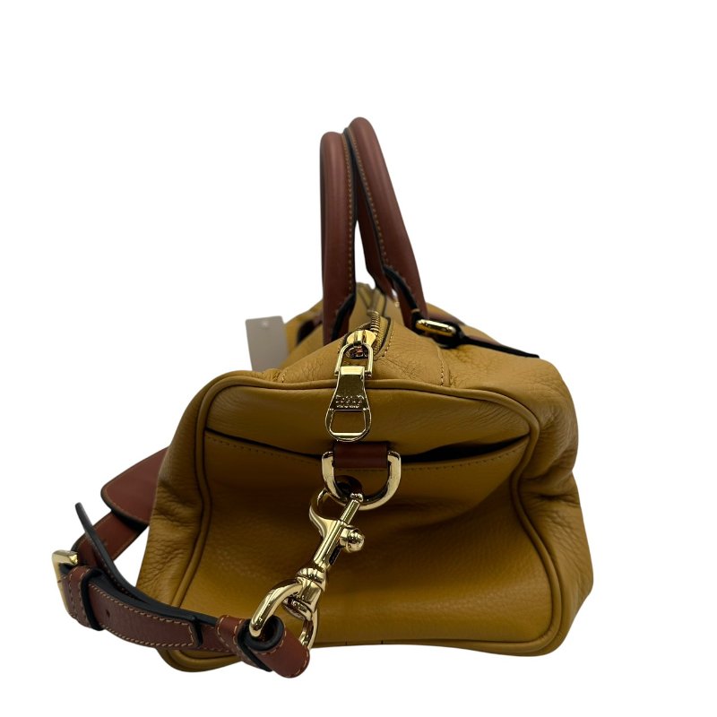 【美收精品】LOEWE 黃手提包 C-409【隔月月中將轉賣至日本 上架期限30天】-3