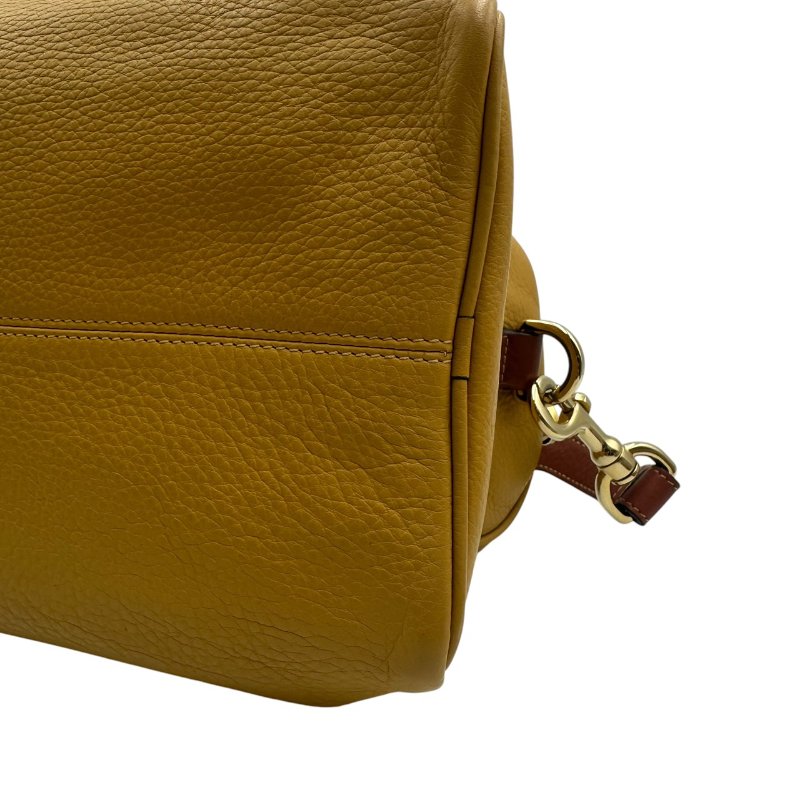 【美收精品】LOEWE 黃手提包 C-409【隔月月中將轉賣至日本 上架期限30天】-6