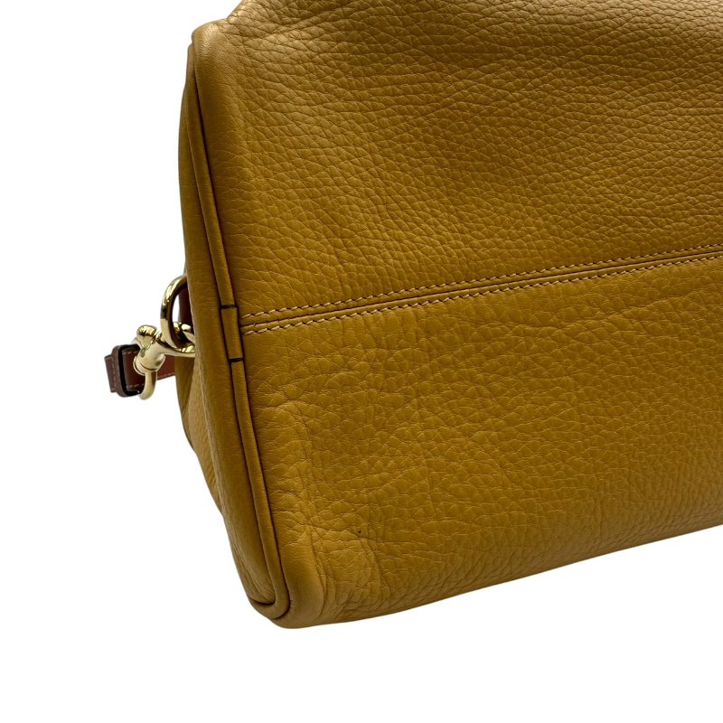 【美收精品】LOEWE 黃手提包 C-409【隔月月中將轉賣至日本 上架期限30天】-7