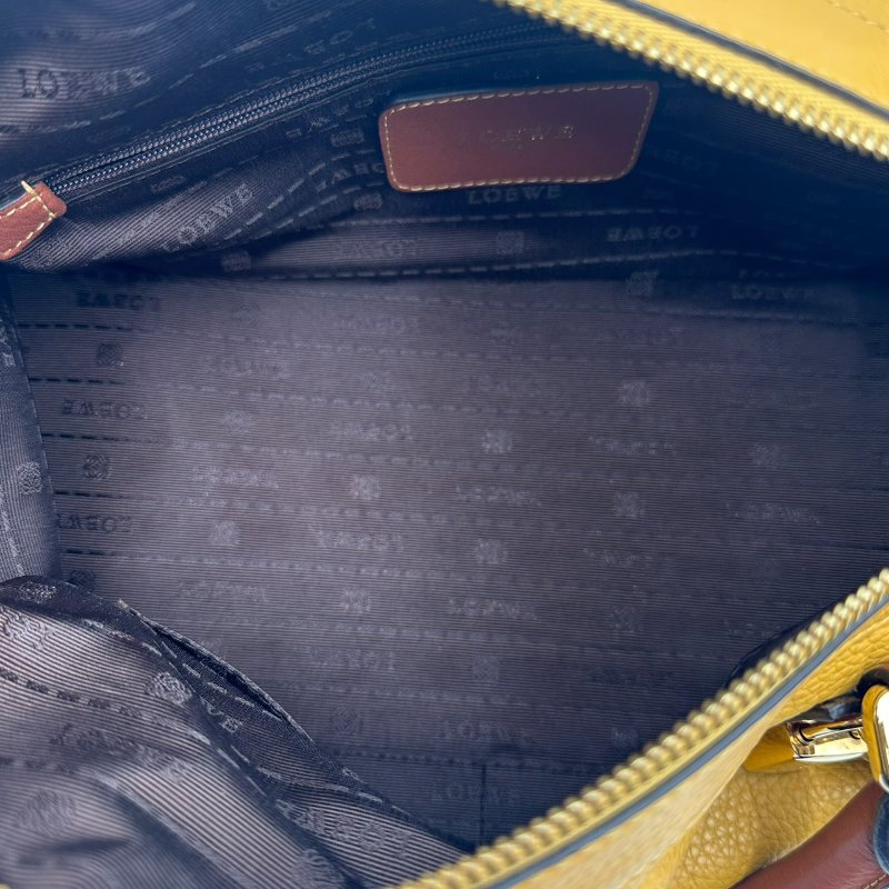 【美收精品】LOEWE 黃手提包 C-409【隔月月中將轉賣至日本 上架期限30天】-9
