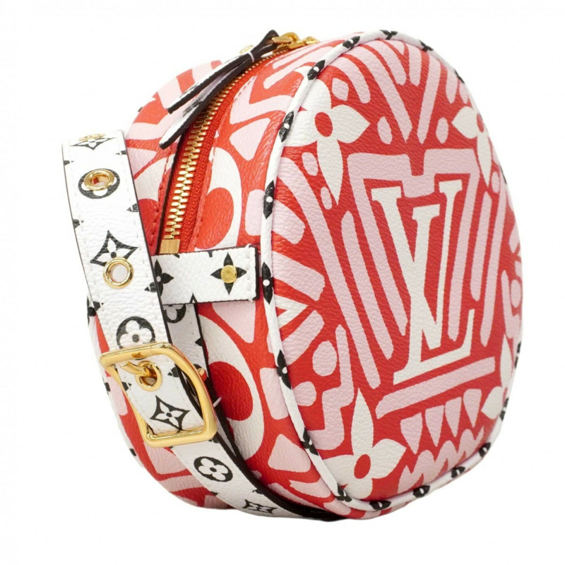 路易威登 LV Crafty Boite Chapeau Souple 單肩包 M45364 紅白配色 女士-1