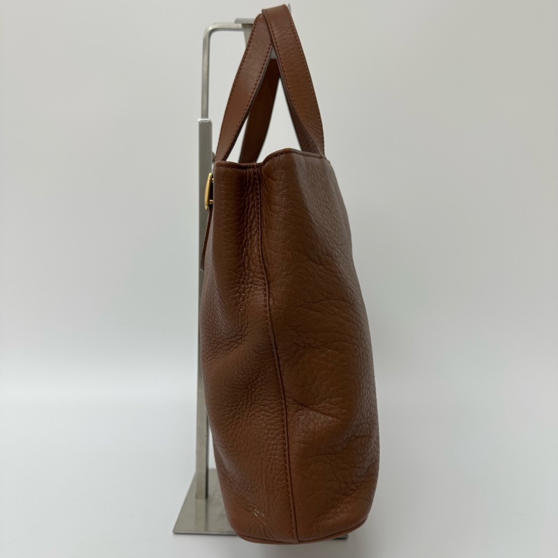 【赫蒂國際精品】Burberry 巴寶莉 復古皮革托特包 vintage-4