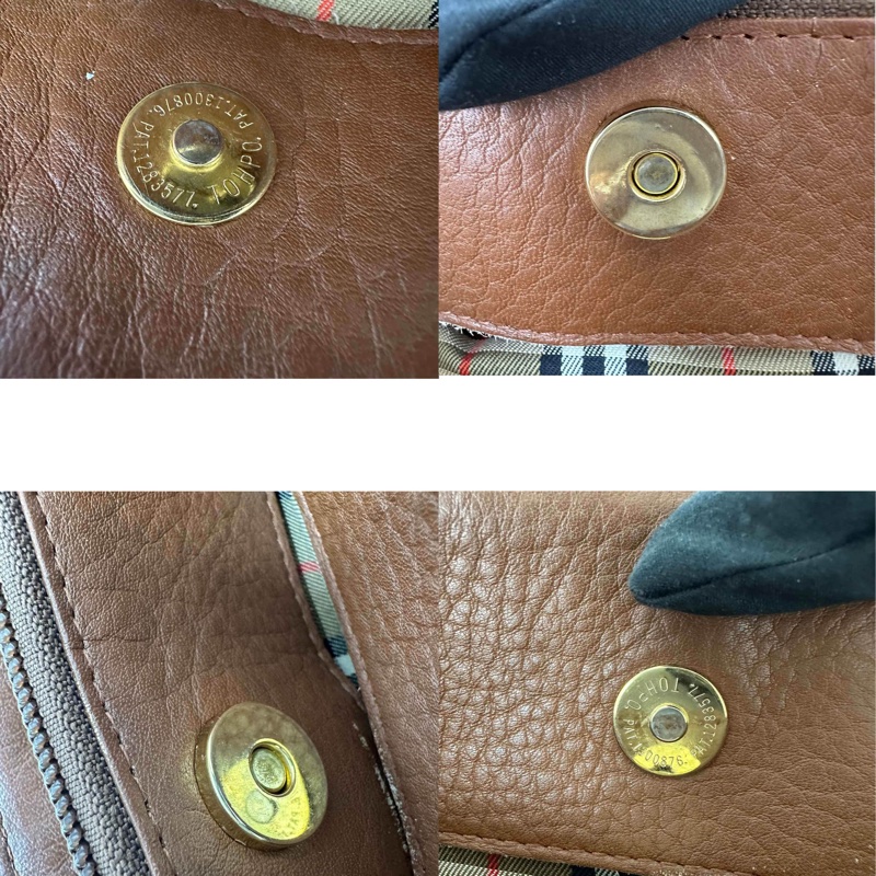 【赫蒂國際精品】Burberry 巴寶莉 復古皮革托特包 vintage-12