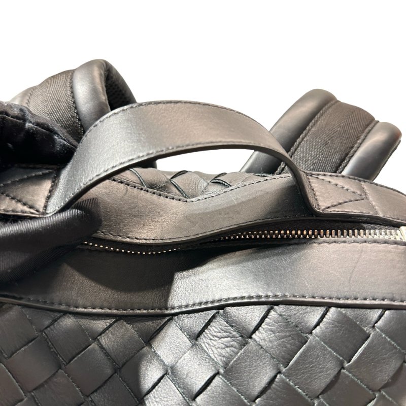 Used BOTTEGA VENETA Backpack Black PHW-5