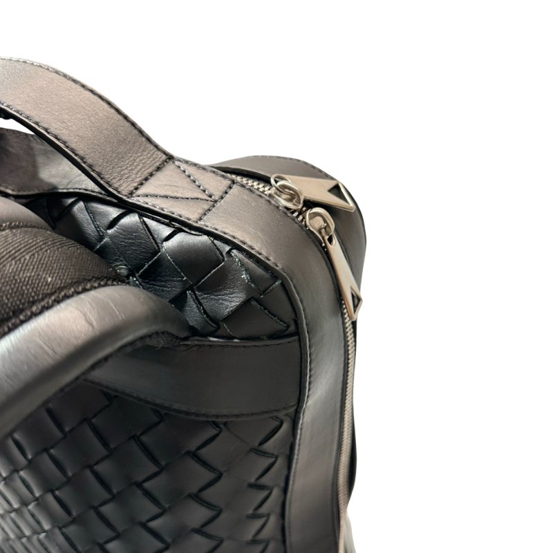 Used BOTTEGA VENETA Backpack Black PHW-9