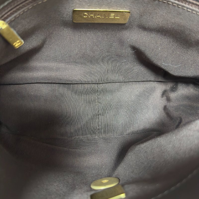 芯片款 香奈兒/Chanel 19Bag小號深棕色 金銀鏈條羊皮-8