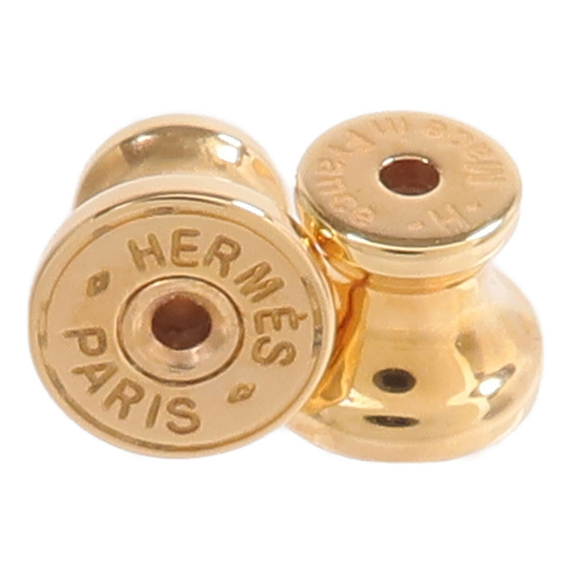 HERMES 金屬Mini Pop H Earrings耳環Noir-4